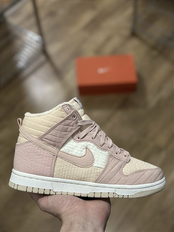 Nike Dunk High LX Next Nature Pink Oxford (W)＊ DN9909-200 Nike Dunk High LX Next Nature 'Pink Oxford' (DN9909-200