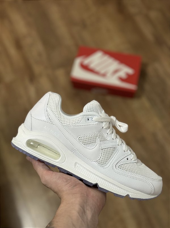 NIKE AIR MAX COMMAND (white/white) - Corre de Rua
