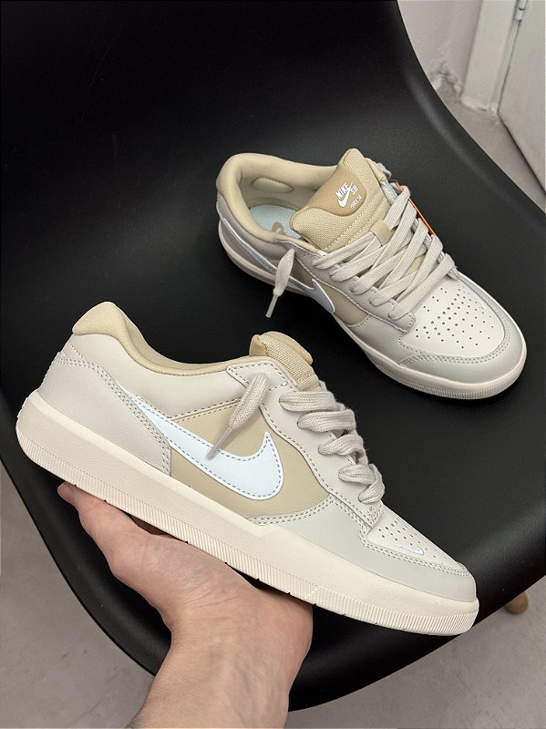 NIKE SB FORCE 58 (Light bone/glacier Blue) - Corre de Rua