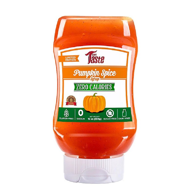 Calda Pumpkin Spice - Mrs Taste 350g - BS Nutrition - Distribuindo