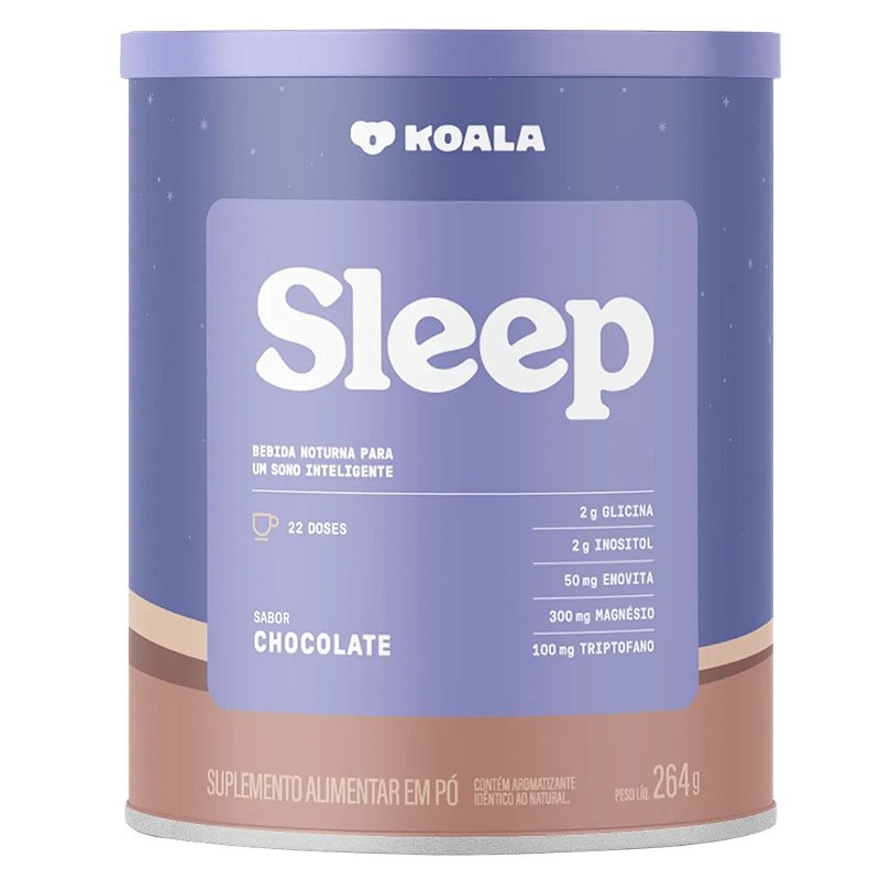 Koala Sleep Chocolate - 264g - BS Nutrition - Distribuindo sabor e saúde