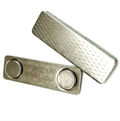 Crachá Magnético Retangular 45x13 mm - Conjunto - Super Magnet ...
