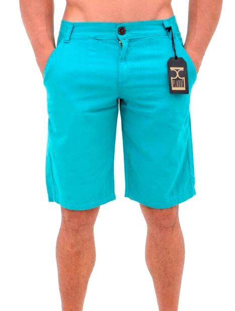 bermuda azul claro masculina