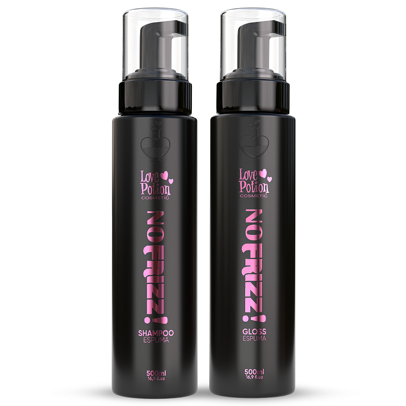Kit No Frizz! Shampoo e Gloss - Love Potion - Bella Eva