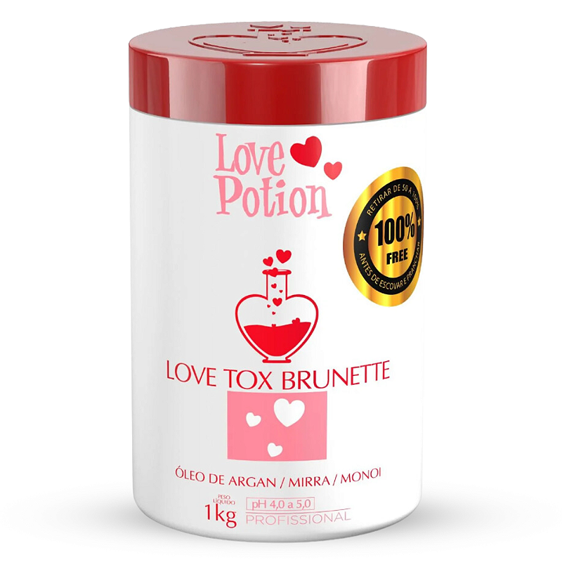 Love Tox Brunette 0% formol - Love Potion - Bella Eva