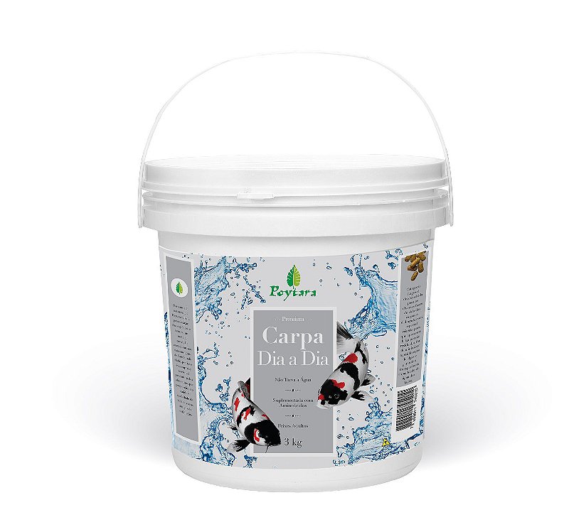 Ração para Carpas Koi Poytara Dia a Dia de 3kg