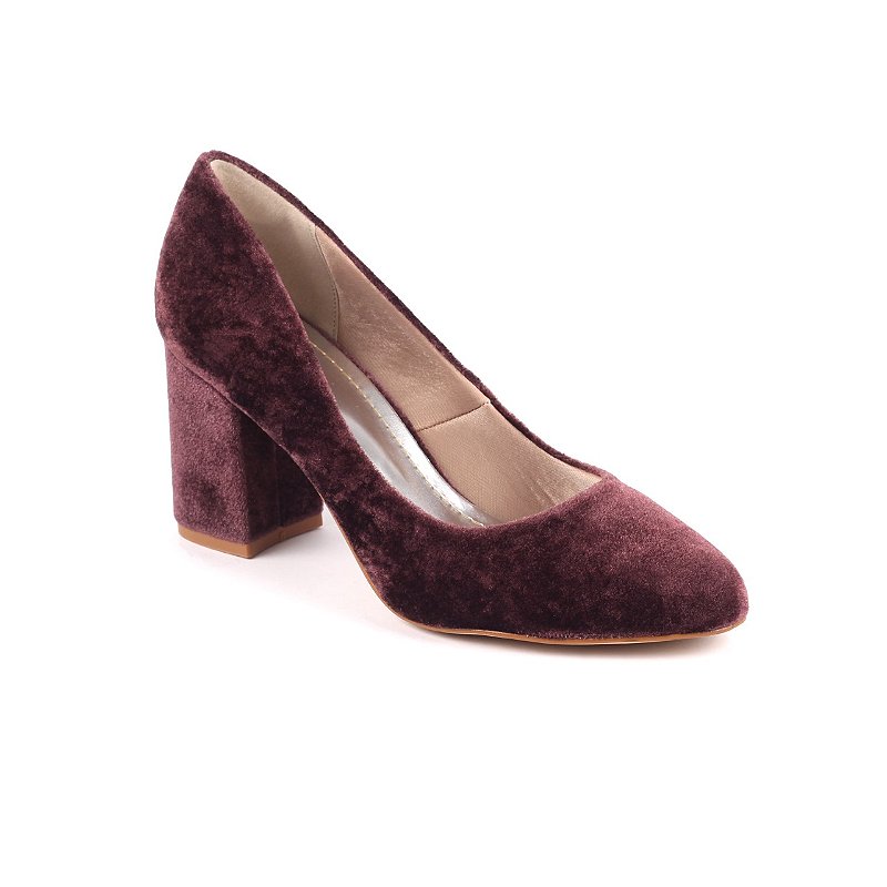 scarpin cor uva