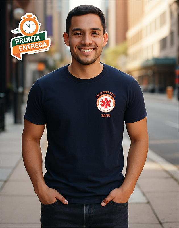 Camiseta Rádio Operador SAMU - Estampa 10 - Camisetas, Artigos