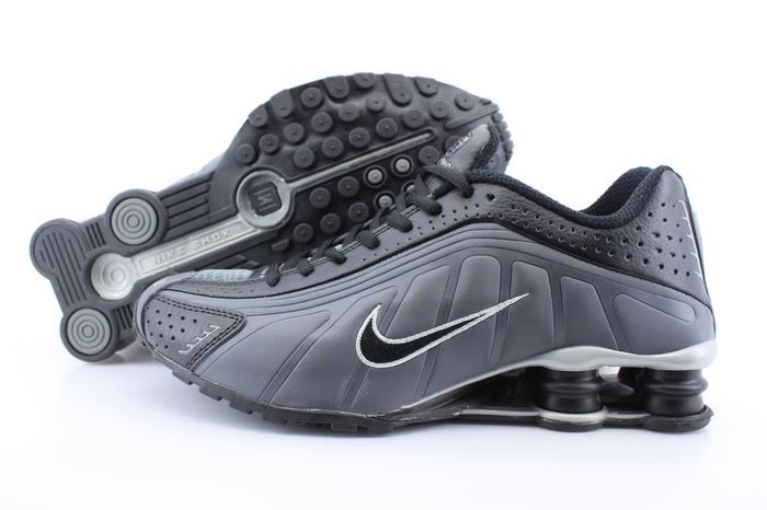 Tênis Nike Shox r4 2020 preto cinza escuro importado masculino todos  tamanhos famoso 4 molas - airmaxes