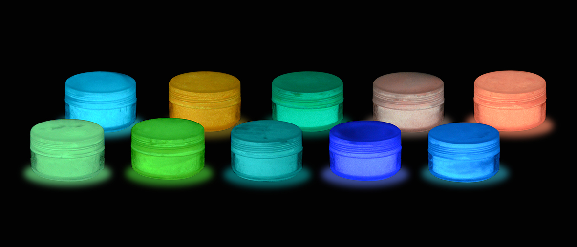 500gr Pigmento Luminescente Corion Glow p/ Resina Epoxi, EVA, Cola, Tinta Branca. Brilha no Escuro sem Luz Negra