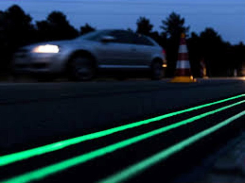 1 Galao Tinta Corion Luminescente Para Estradas, Ciclovias, Ruas, Asfalto, Pisos, Caminhos, Praças, Pistas Esportivas