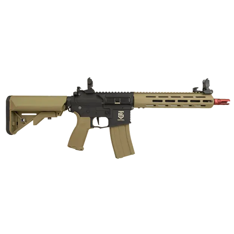 RIFLE AIRSOFT AR15 SENTINEL 10 TAN - Loja do Airsoft - Arisoft