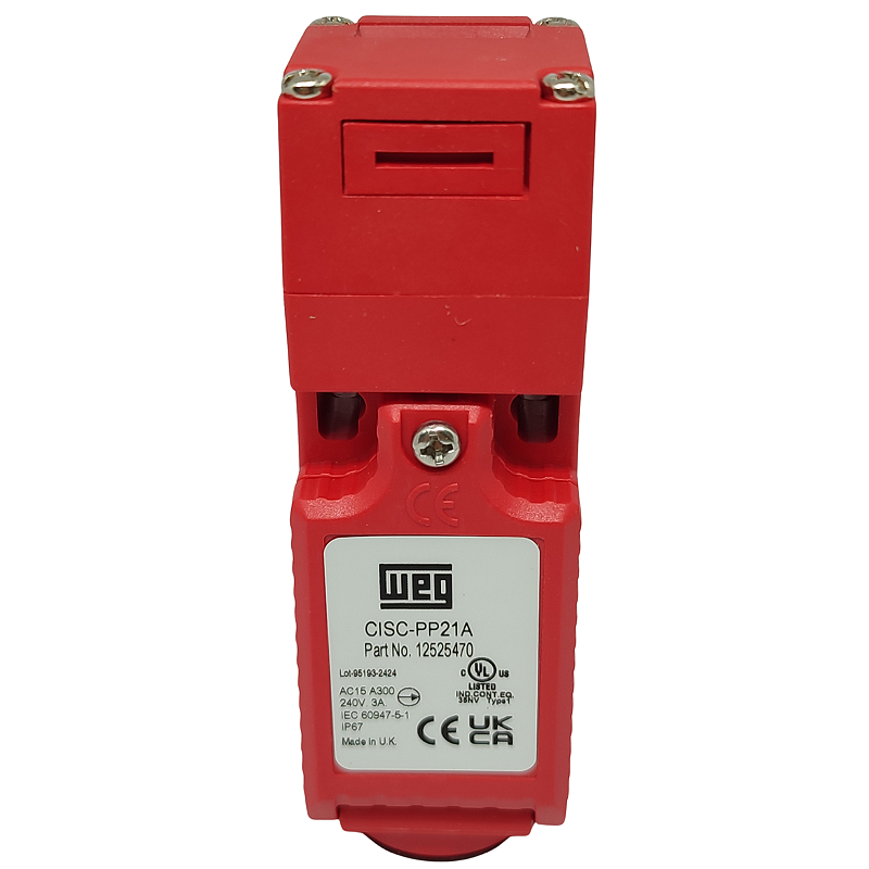 CISC-PP21A Chave Intertravamento de Seguranca sem Solenoide 2nf+