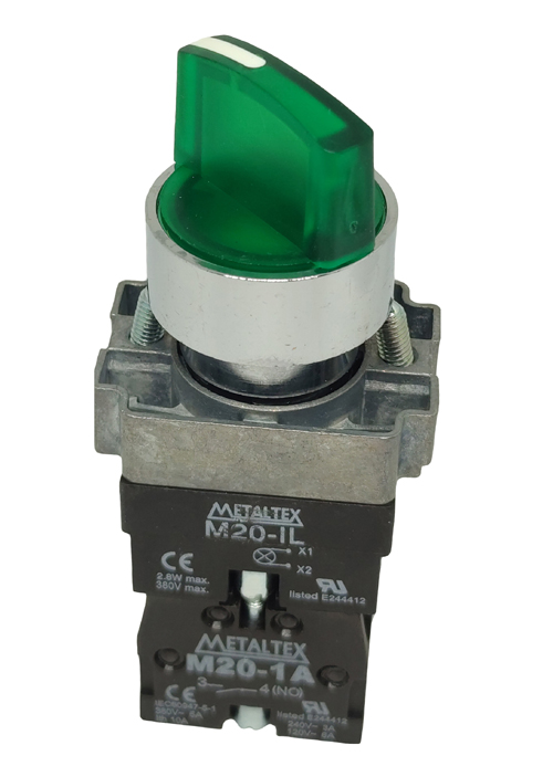- 専用: ス M20ICR2-G7-1A Chave Seletora Metalica Iluminada KNOB i23364