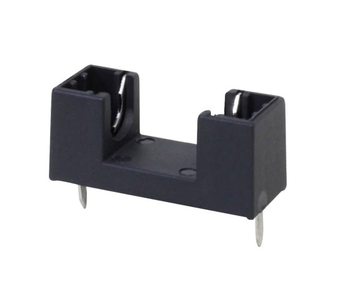 ZH242 Porta Fusivel 5x20 Montagem em PCI Corrente Maxima 6A