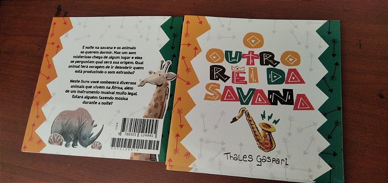 Livro O outro rei da savana