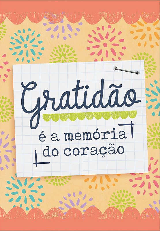 Cartão Gratidão - Bendita Frase