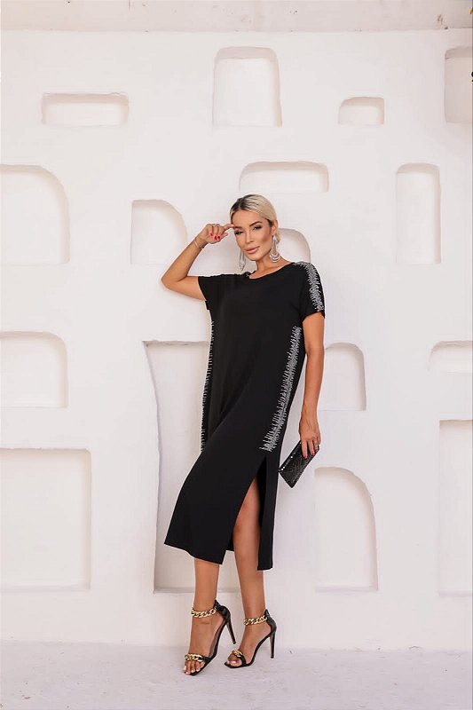 Corselet preto com pedrarias - Luxo - Madame Ninna - loja online de  confeccções femininas