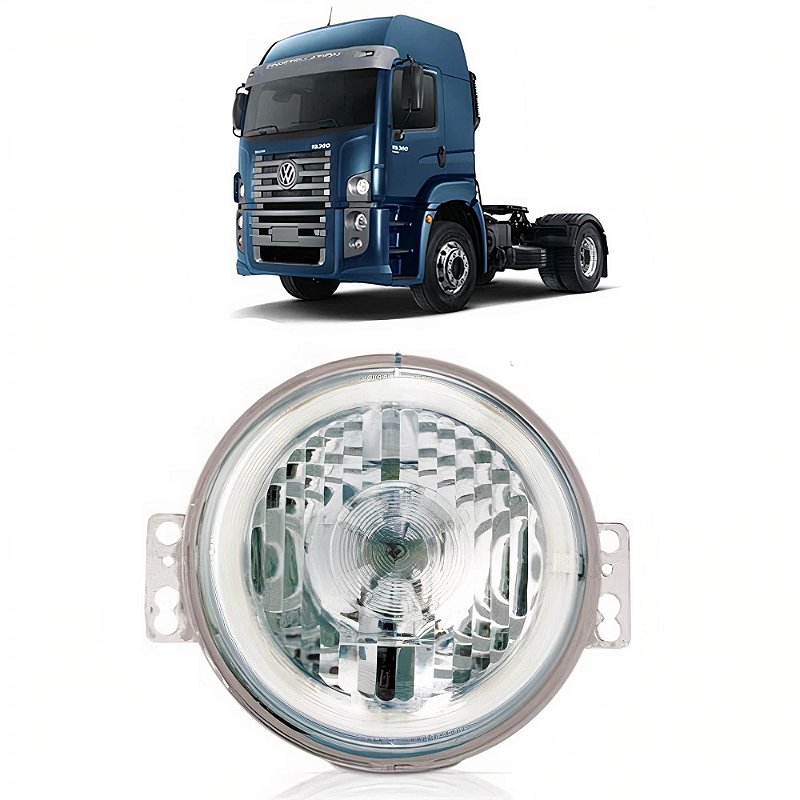 Lanterna Dianteira para Caminhão VW Constellation com DLR LED