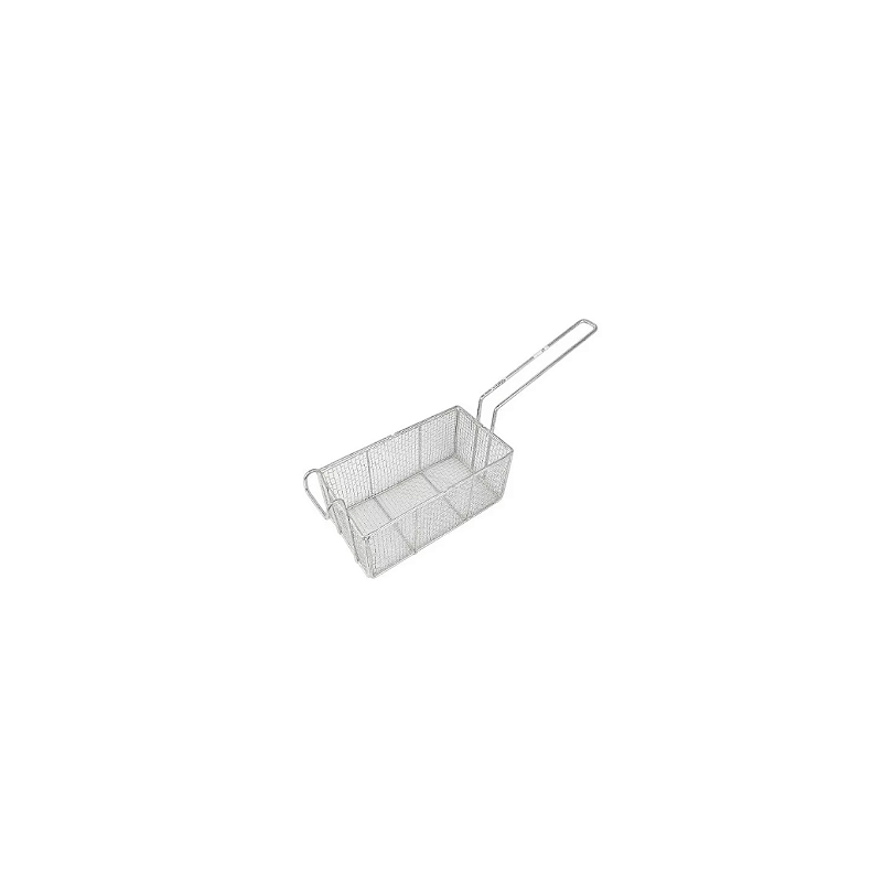 Cesto Fritura Arame Retangular 25x14cm