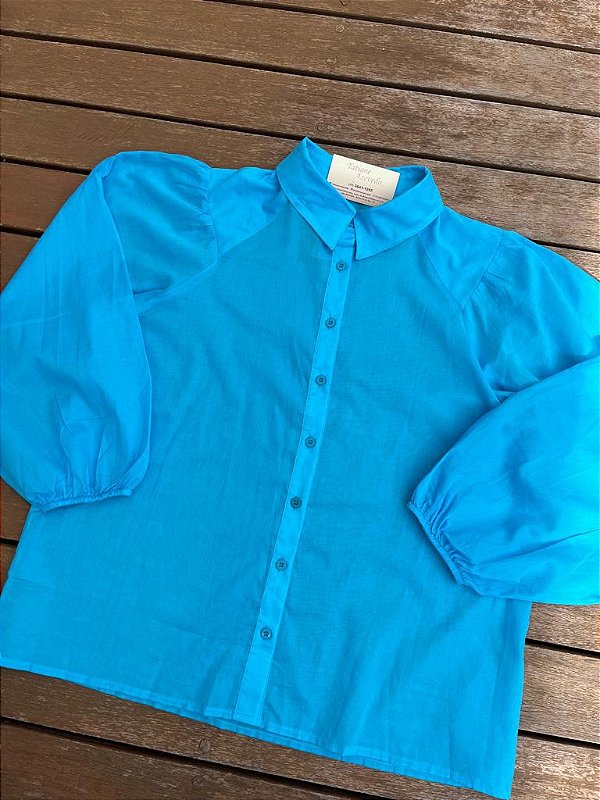 Camisa Manga Longa com Punho De Elástico