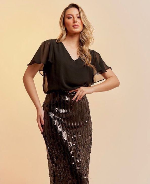 Vestido De Paetê