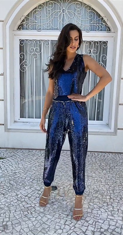 Conjunto Paetê Dupla