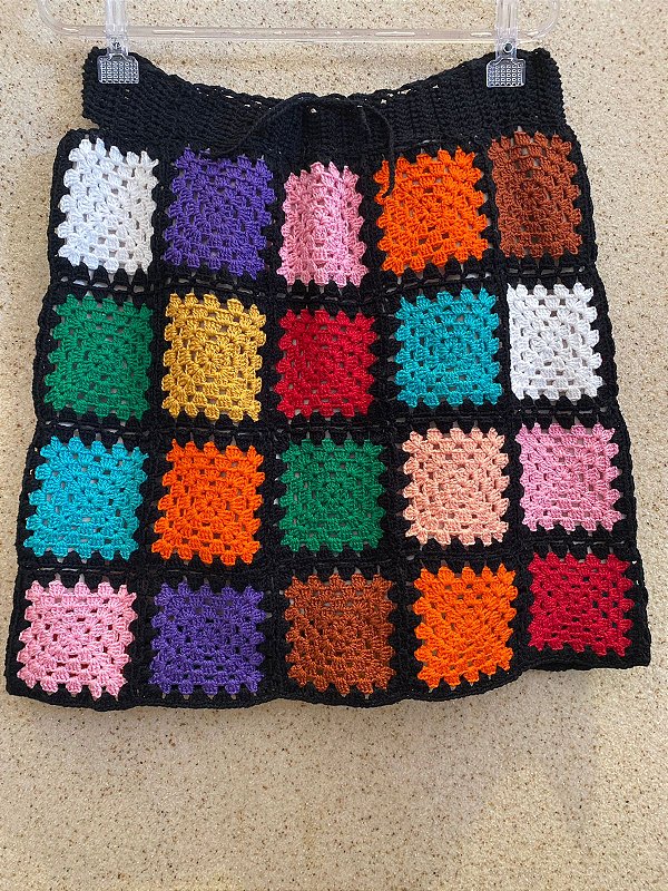 Saia De Crochet