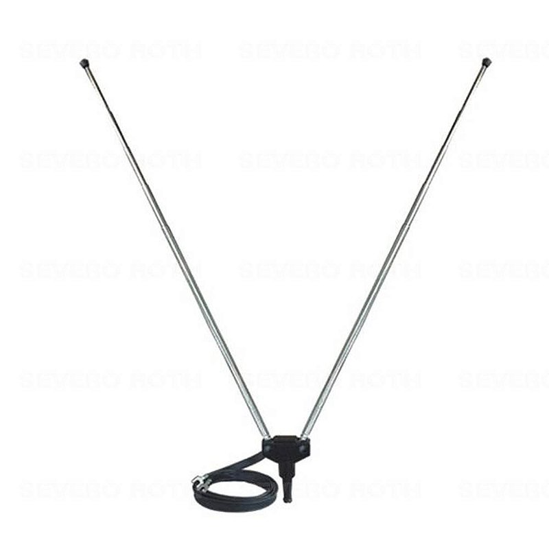 Antena Dupla EM V Mxt Plug F Cabo 80CM 5.10.165 - Casa Sertaneja