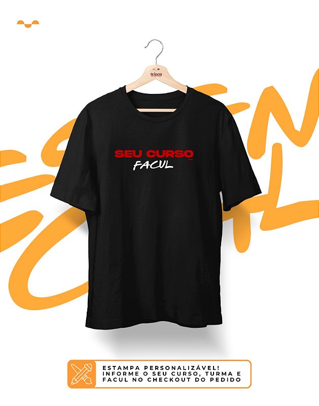 Camisa Universitária - Todos (Personalizáveis) - Essencial - Basic ...