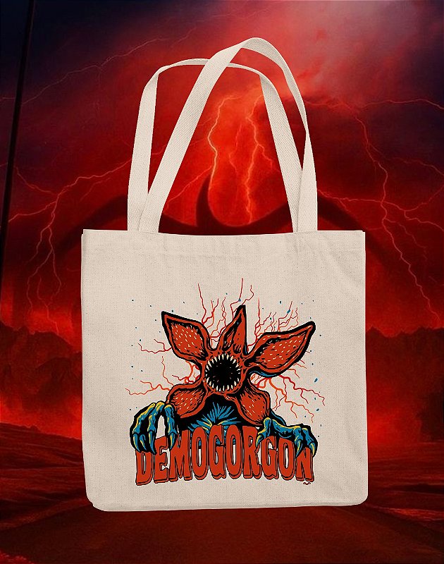 Ecobag - Stranger Things 2.0 - Demogorgon - Estampamos a melhor