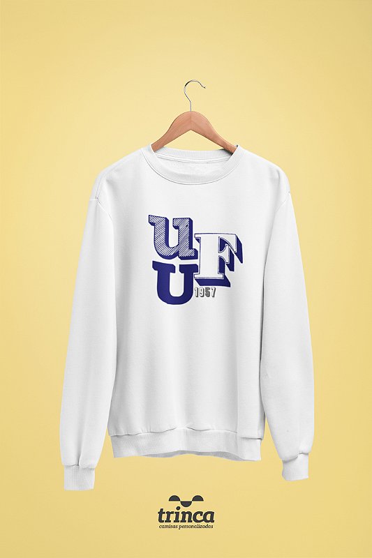 Moletom Básico (Flanelado) Sou Federal UFU Estampamos a