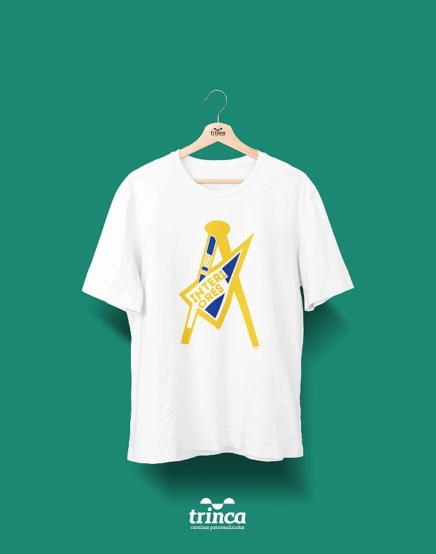 Camisa Universitária Design de Interiores - No compasso - Basic ...