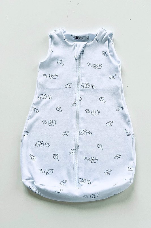 Saco Dormir Bebé Com Pés - Algodão Musselina 1.0TOG Para Bebés
