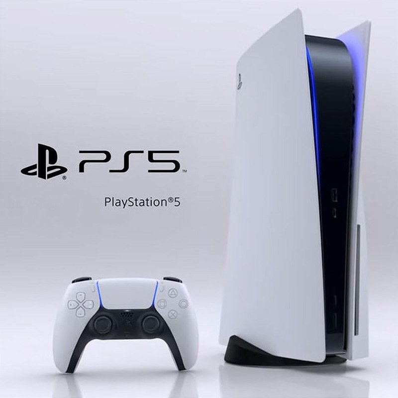 Playstation 5 Midia Fisica Slim Branco 1tb Branco