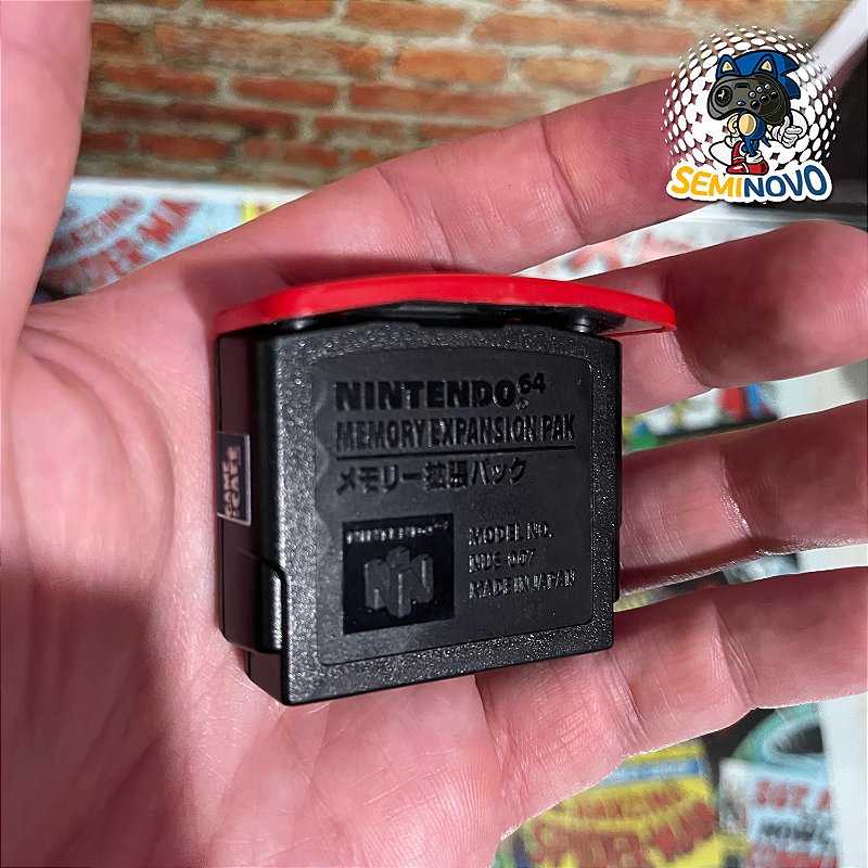 Memory Expansion Pak Nintendo 64 Game com