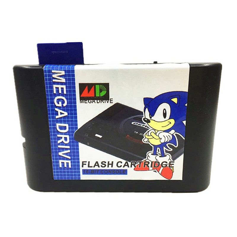 Cartucho Everdrive Mega Drive com 800 Jogos - Game com Café.com