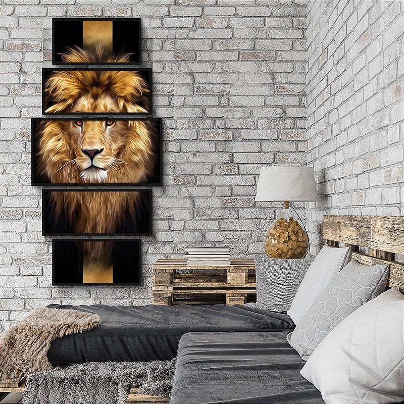 Quadro Decorativo Jogo Leão De Judá