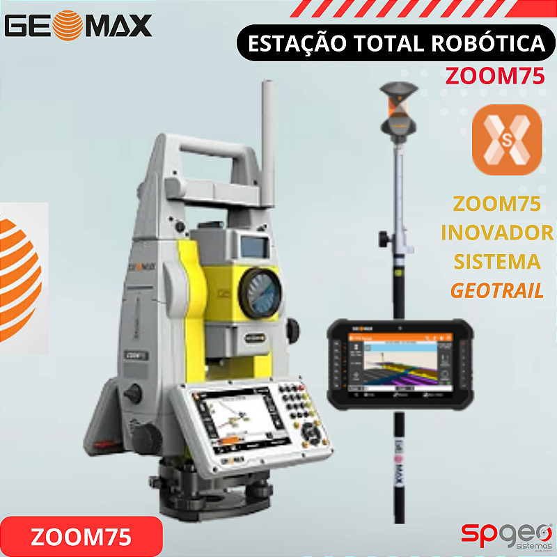 GeoMax E.T. Zoom75 Robótica - SPGeo