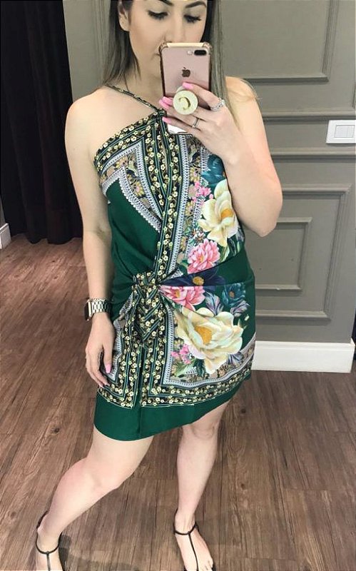 vestido flor de menina farm