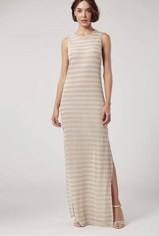 vestido regata longo