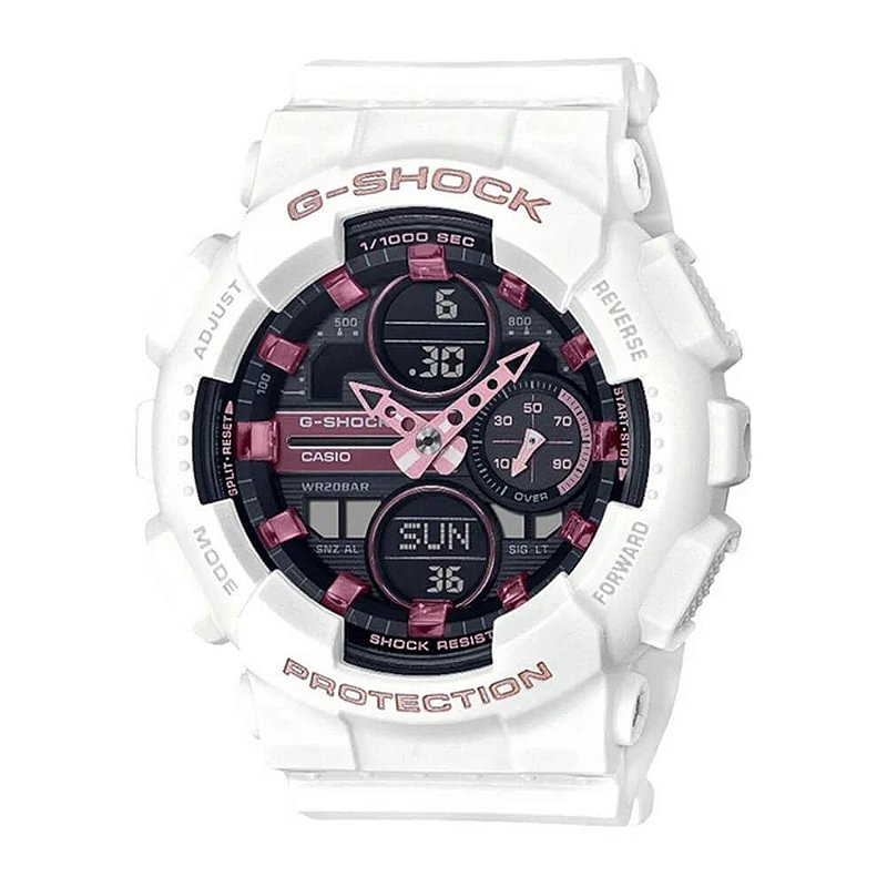 時計 CASIO G-SHOCK MP-MGSA5-23 (WHITE) Relógio Casio G-SHOCK GMD-S5600-BA-7DR Branco - GMT-3 Loja