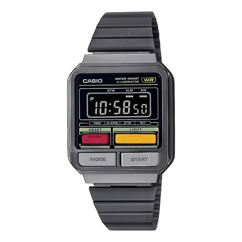 Relógio Casio Vintage Unissex A120WEGG-1BDF - Relógios NextTime