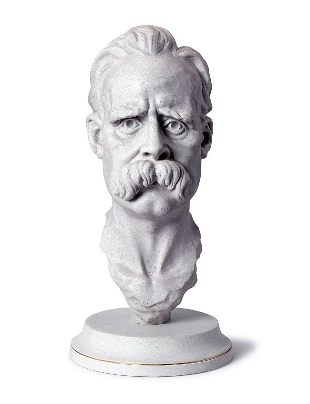 Friedrich Nietzsche | Escultura | Busto | Filósofo Alemão | decoração, busto, presente, filosofia, arte original | Escultor André Waiga