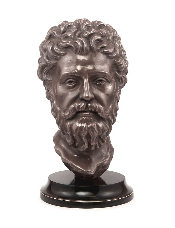 Marco Aurélio | Escultura | Busto | Imperador Romano | decoração, busto, presente, filosofia | Escultor André Waiga