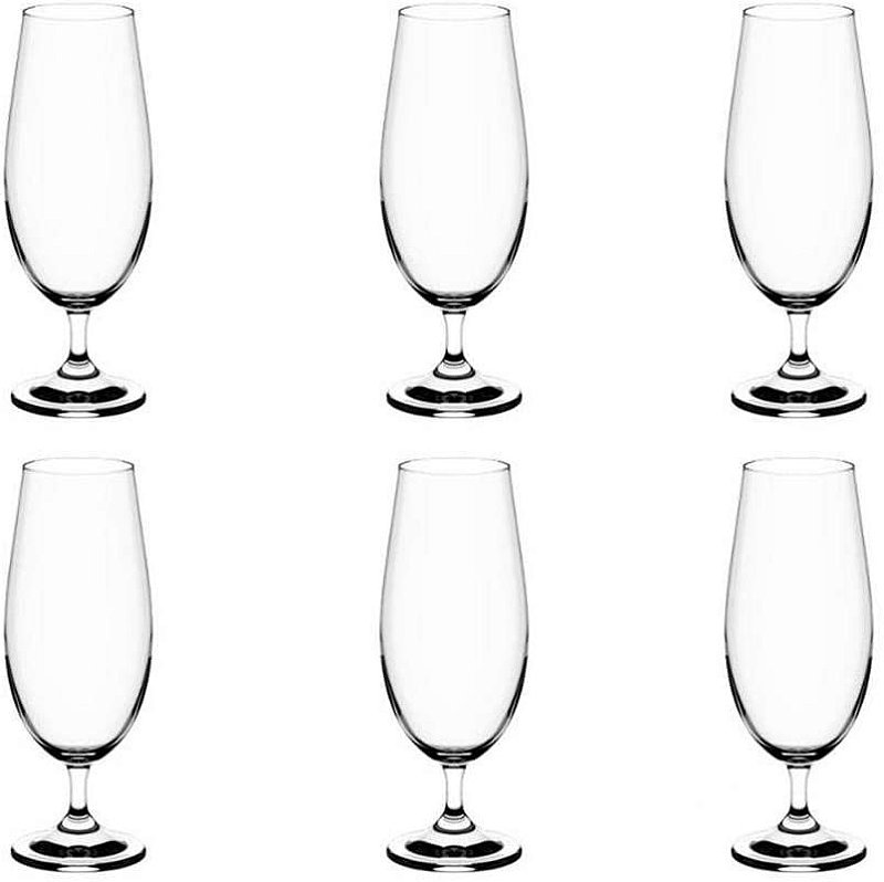 Conjunto de 6 Taças para Cerveja Haus Concept Sence 18,7x7,2cm 380ml