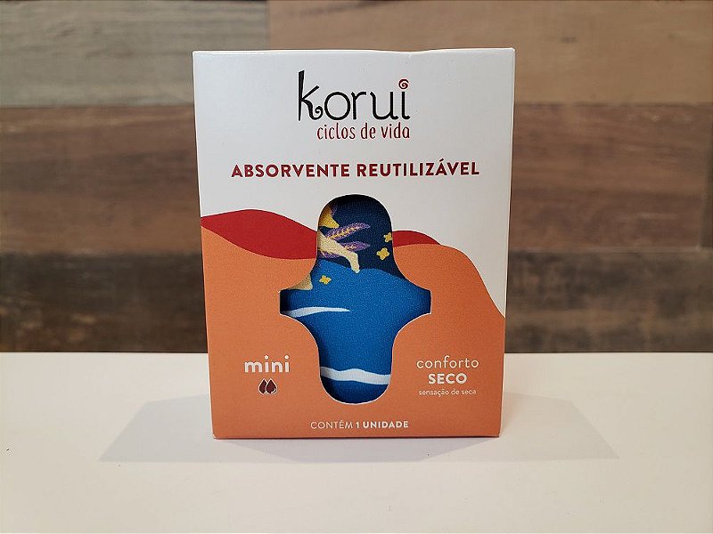 Absorvente de Pano Korui MINI Conforto Natural Ciranda