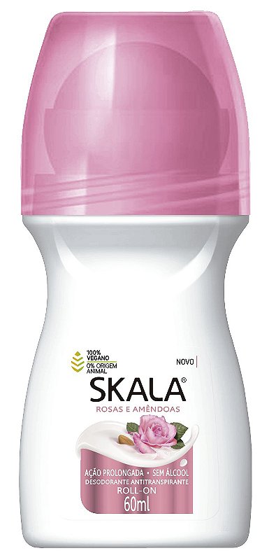 Desodorante roll-on skala amêndoas doces 60ml