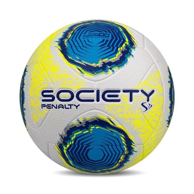 Bola de Futebol Penalty Society Líder - Amarelo