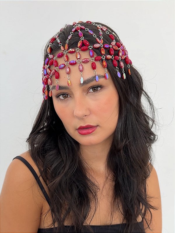 Headpiece Luminance Vinho